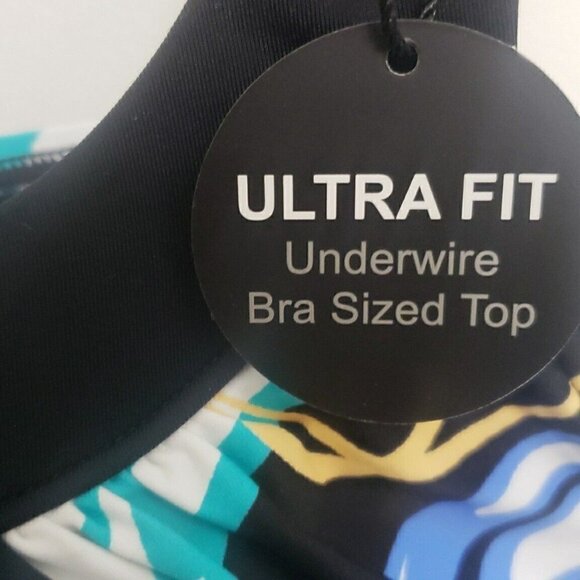 COCO Reef Ultra Fit Underwire Tankini Swim Top Women's Sz 34C - Picture 5 of 8